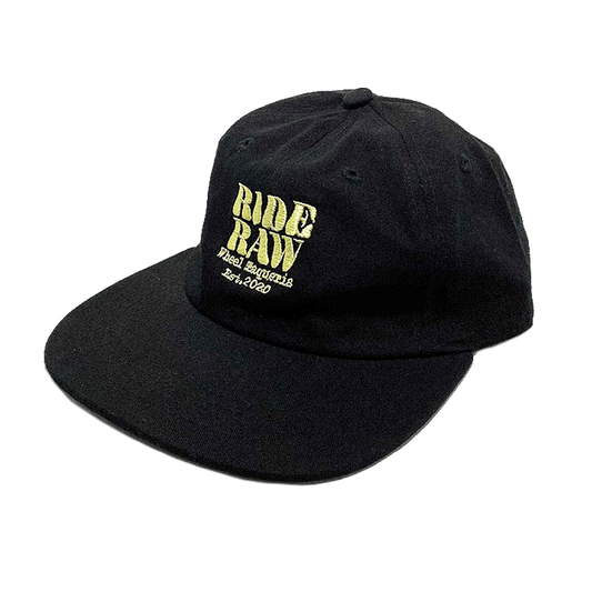 HUCK FLAT BILL CAP - BLACK