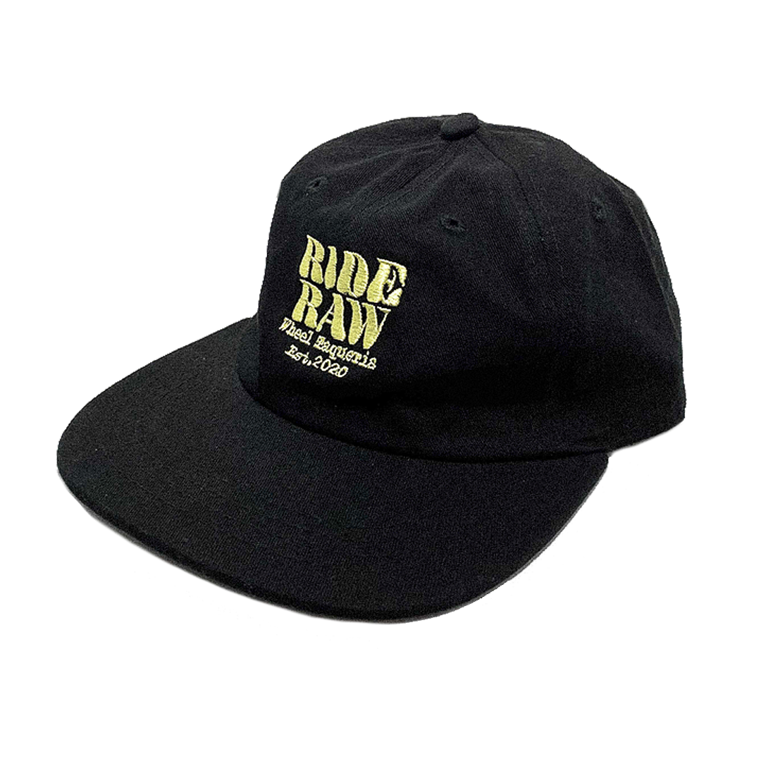 HUCK FLAT BILL CAP - BLACK