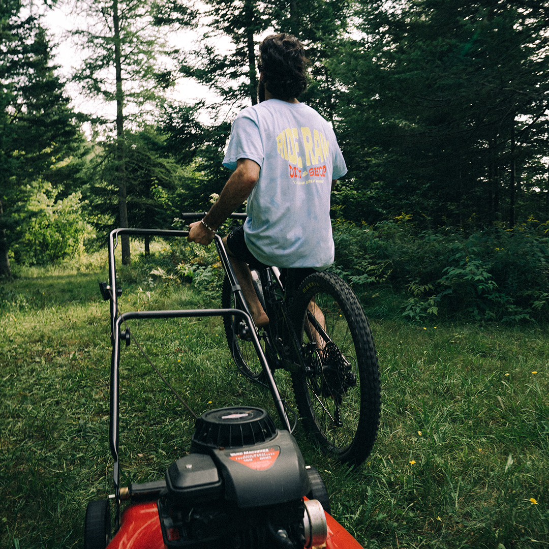 DIRT SHOP MTB SHIRT - CAROLINA BLUE