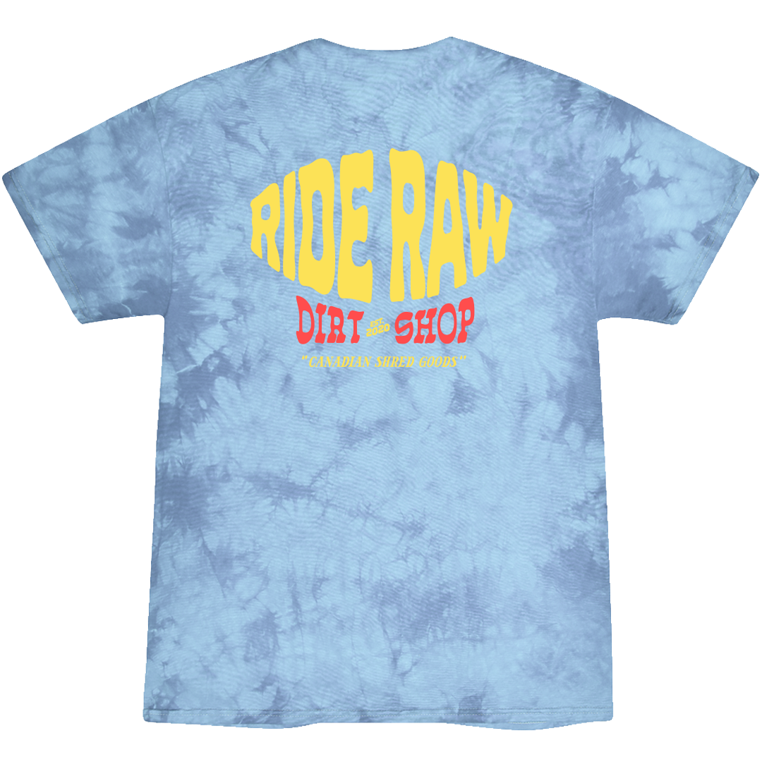 DIRT SHOP MTB SHIRT - CAROLINA BLUE